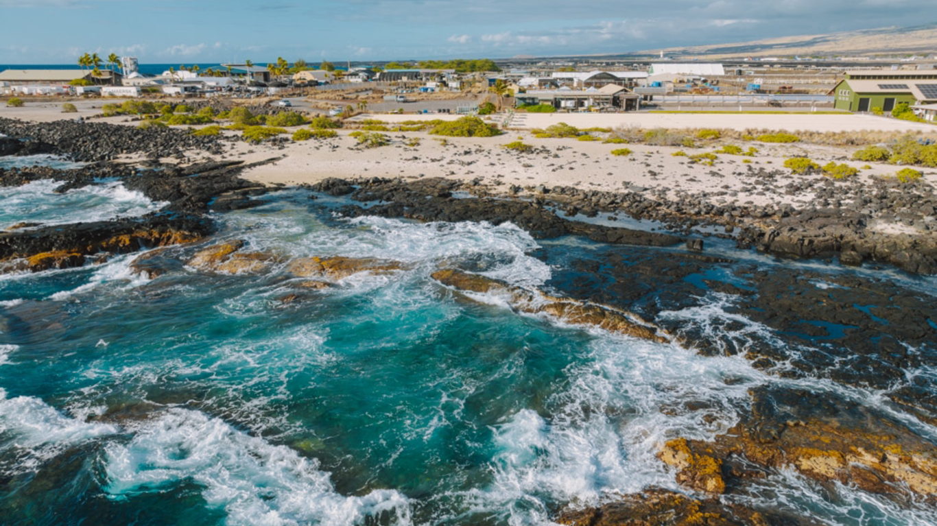 The Coastline off our Kona Salt Farm