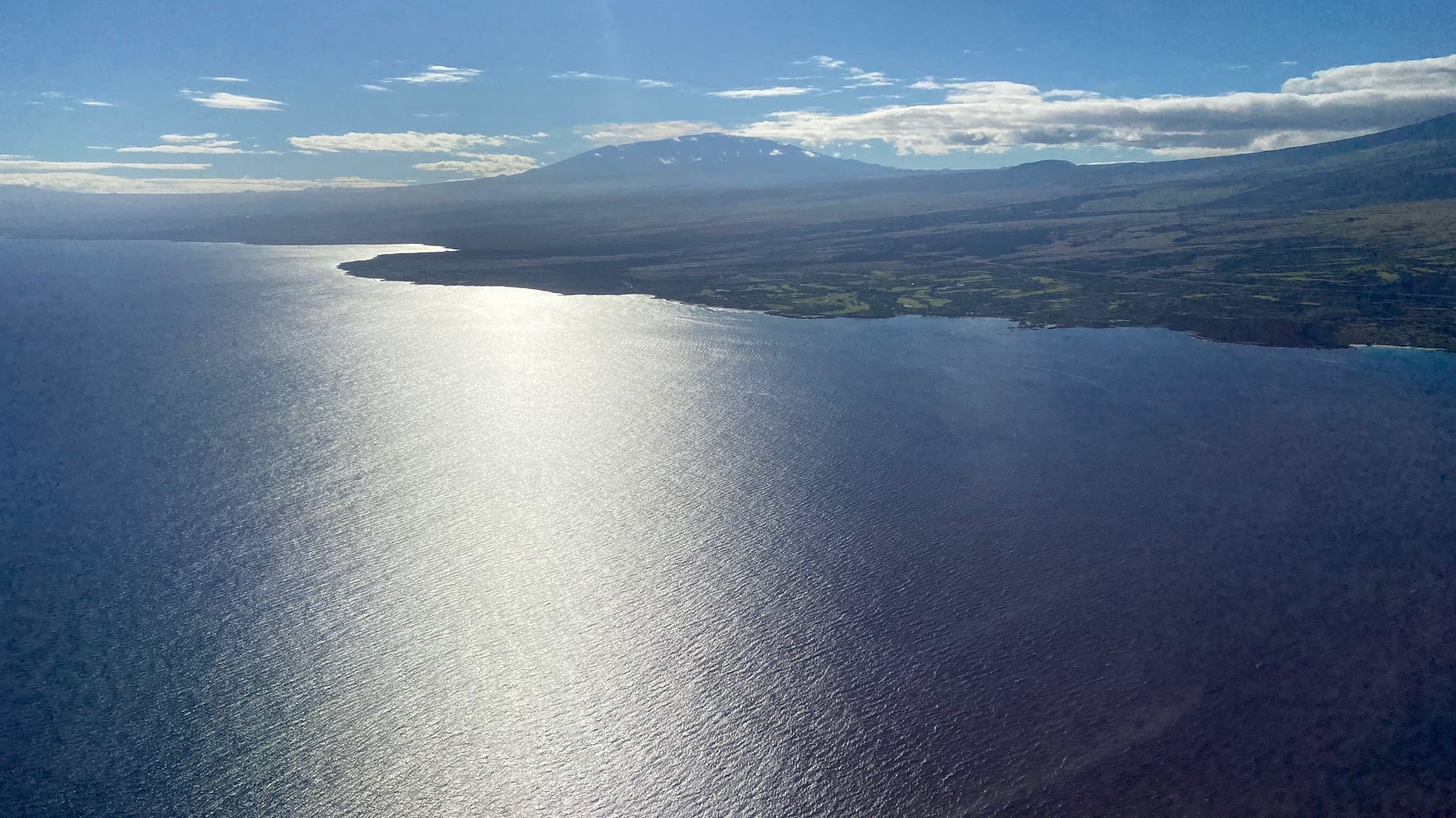 Aerial Picture of Hawaii Island