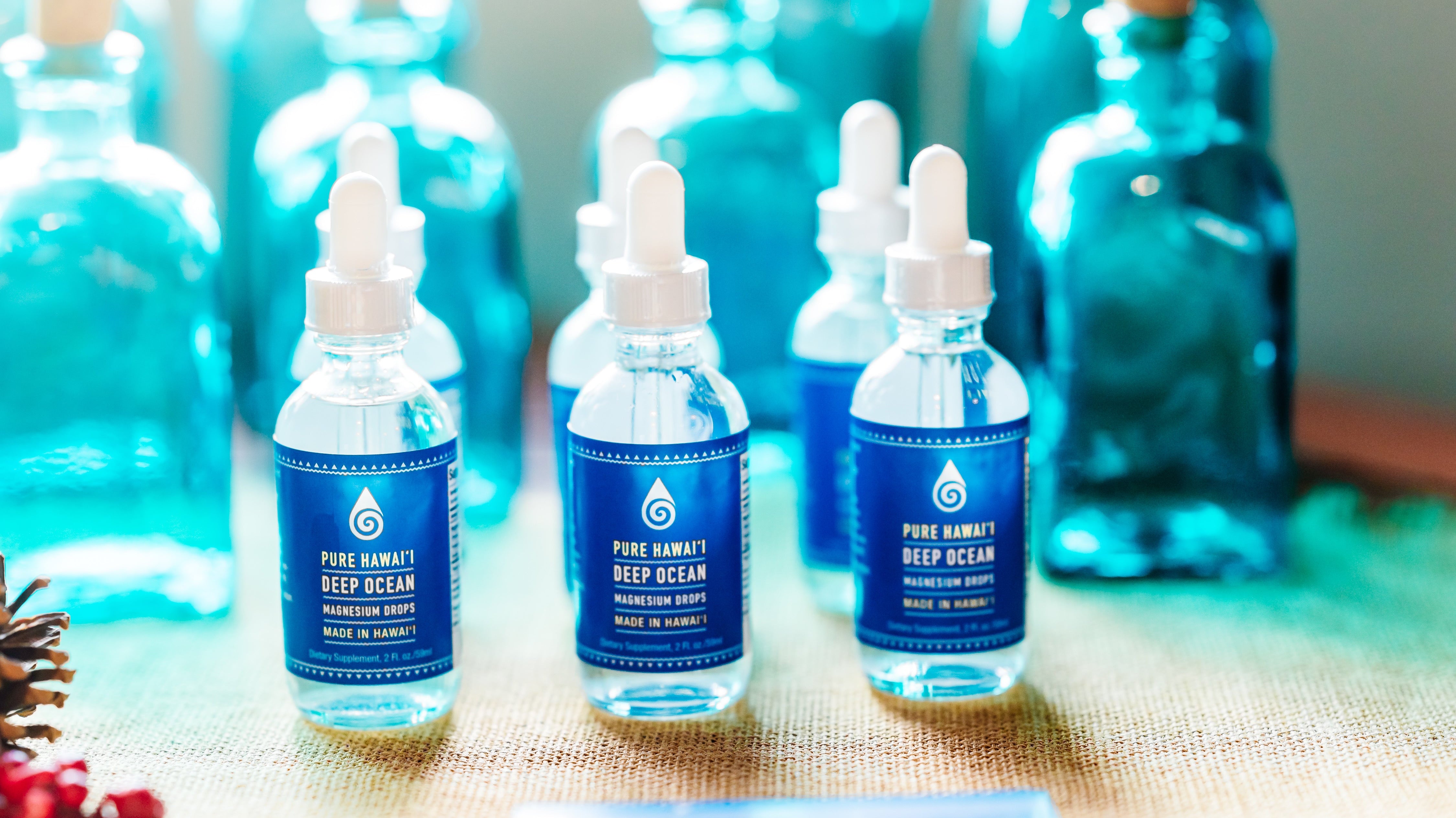 Deep Ocean Magnesium Dropper Bottles