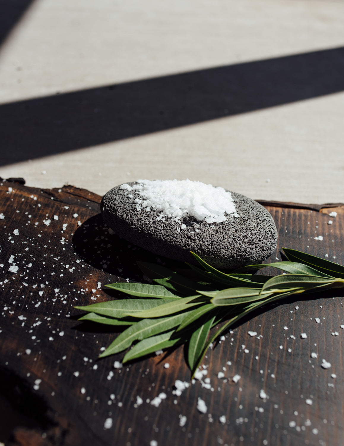 Kona Sea Salt on Lava Rock