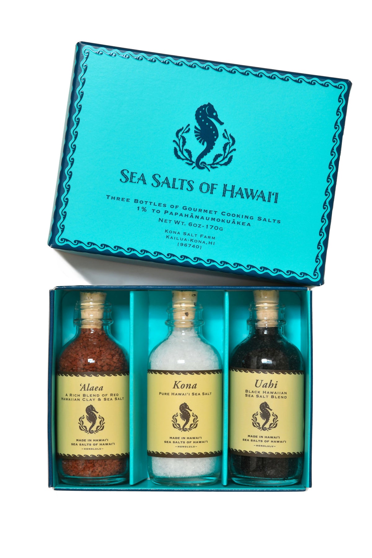 Classic Hawaiian Sea Salt Sampler Box