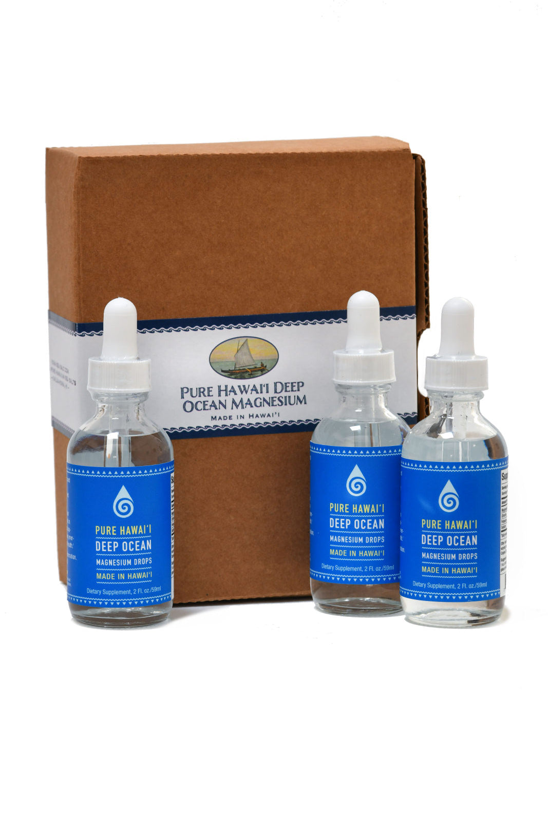 Deep Ocean Magnesium Water Drops 12 Pack