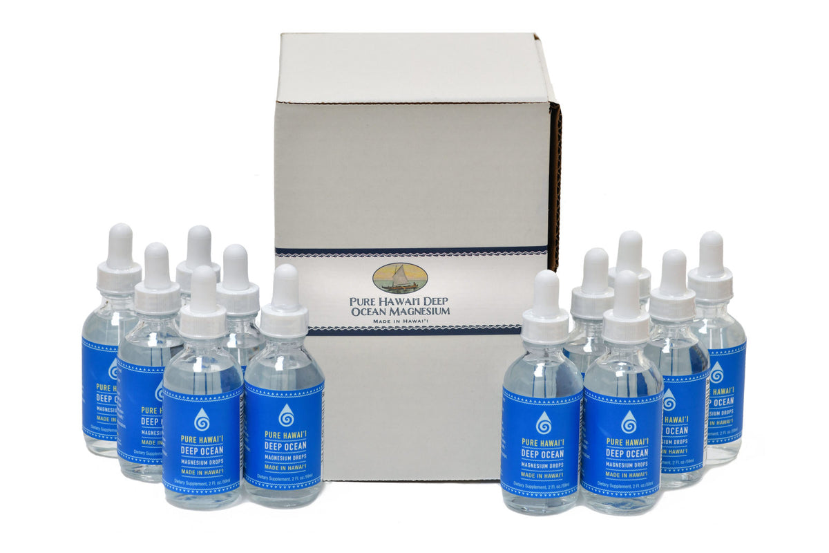 Deep Ocean Magnesium Mineral Water Drops Kona Sea Salt