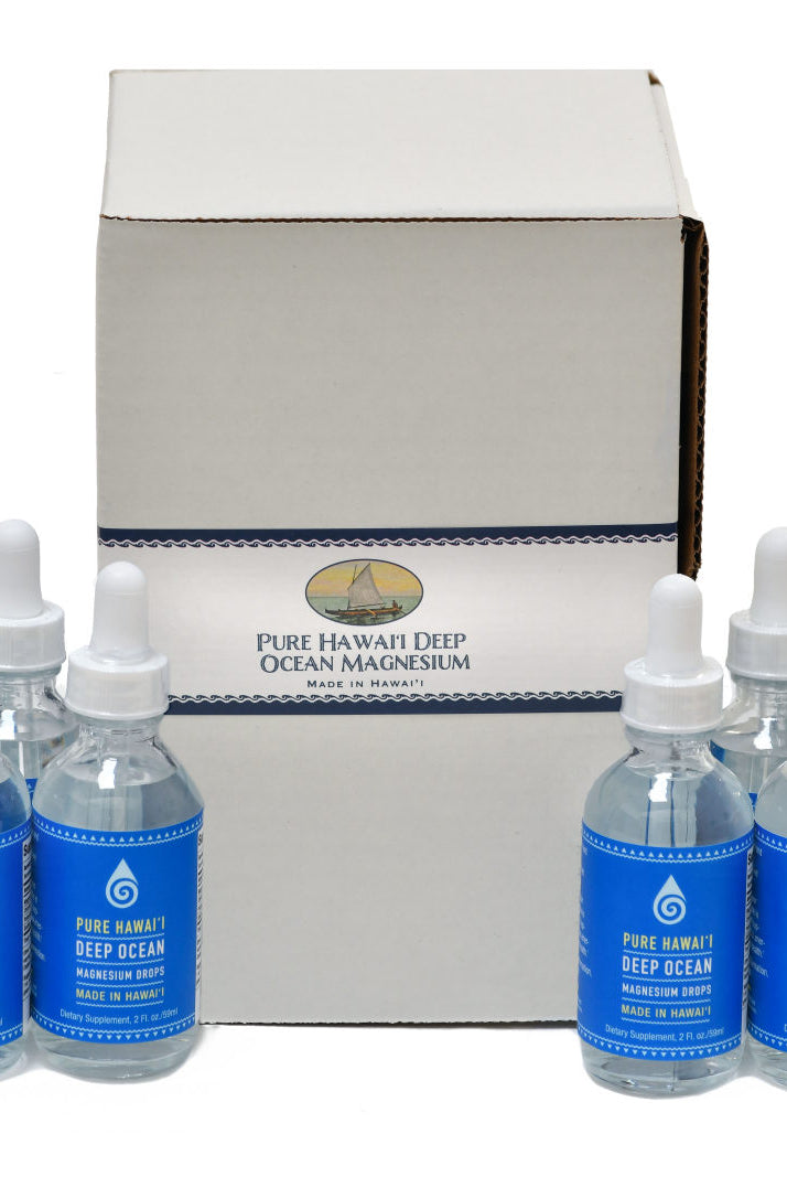 Deep Ocean Magnesium Mineral Water Drops - 12 Pack