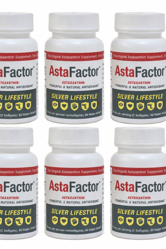 AstaFactor Silver 12 Pack Bottles