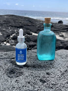 Mineral Water Drops Glass Bottle