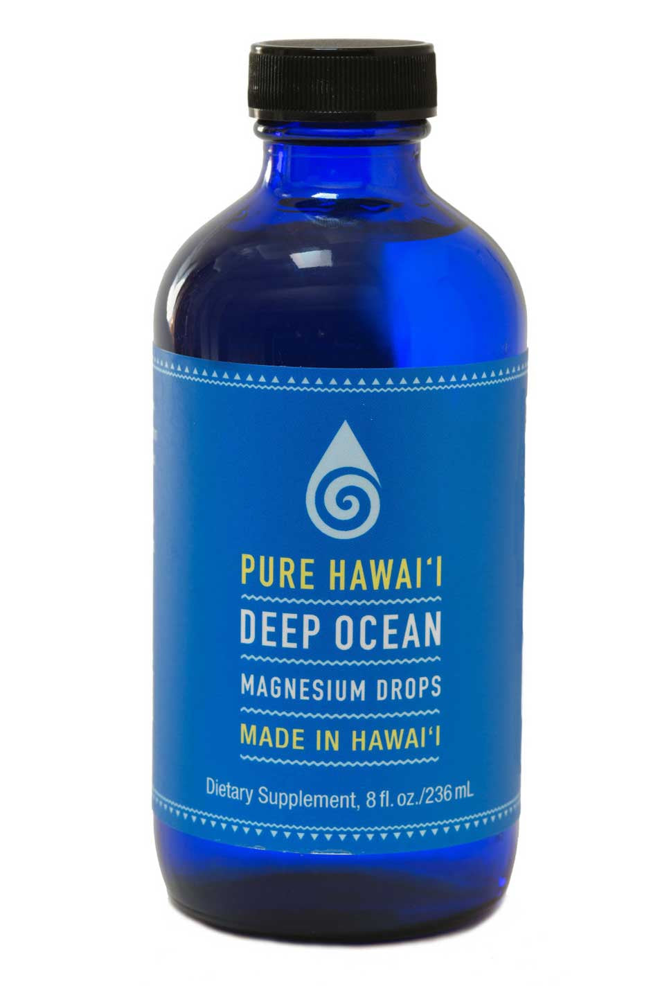 Pure Hawaii Deep Ocean Magnesium Refill Bottle Front