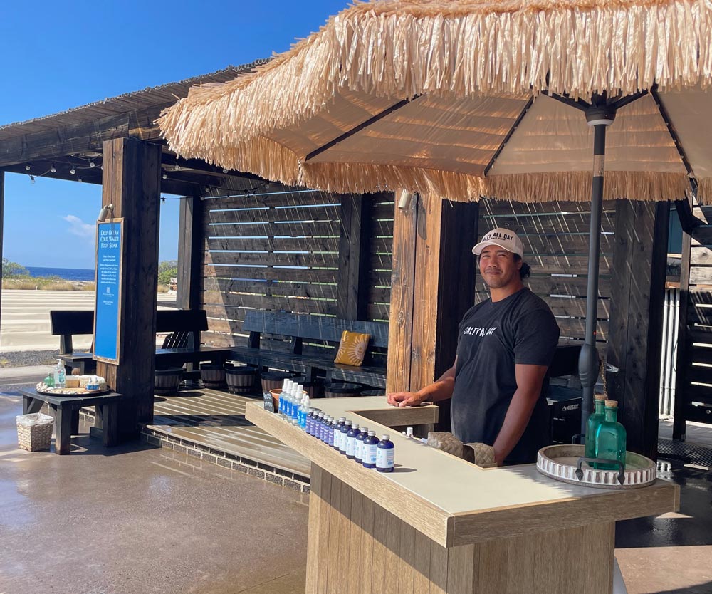 Deep Ocean Foot Soak Station