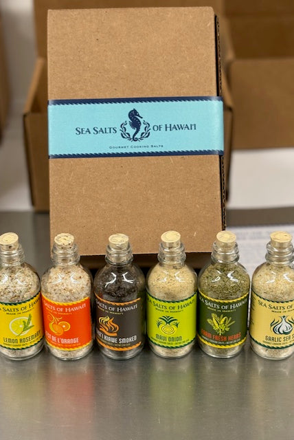 Complete Flavored Box with 7 bottles of Flavored Salts