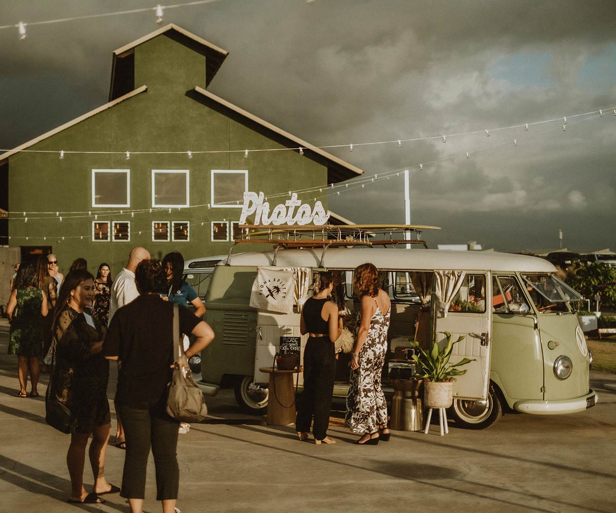 Corporate Event Photo Booth Station