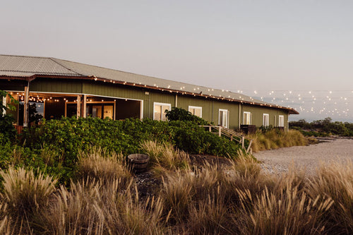 Salt Farm Building with Naupaka
