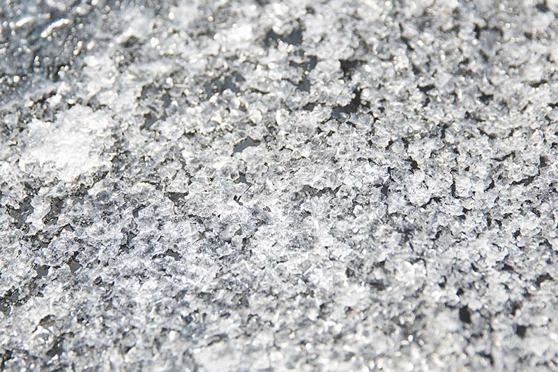 Sea salt crystallization