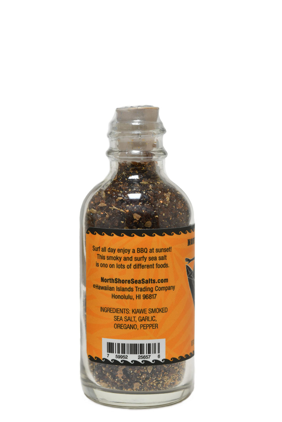 North Shore Hawaiian Sea Salts Sunset Beach BBQ Back