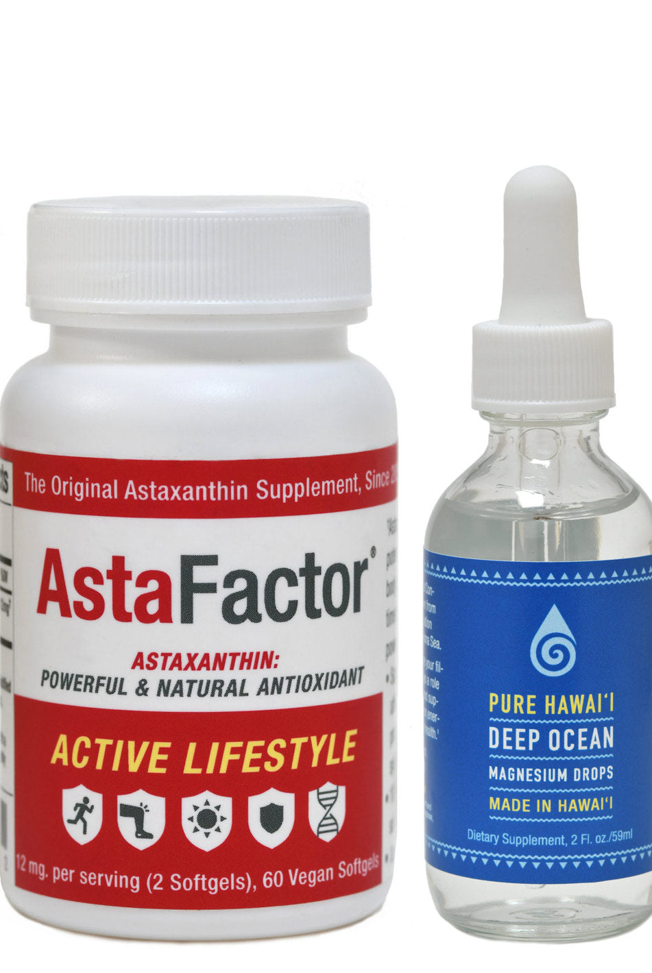 AstaFactor Active Lifestyle Mineral Drop Bundle
