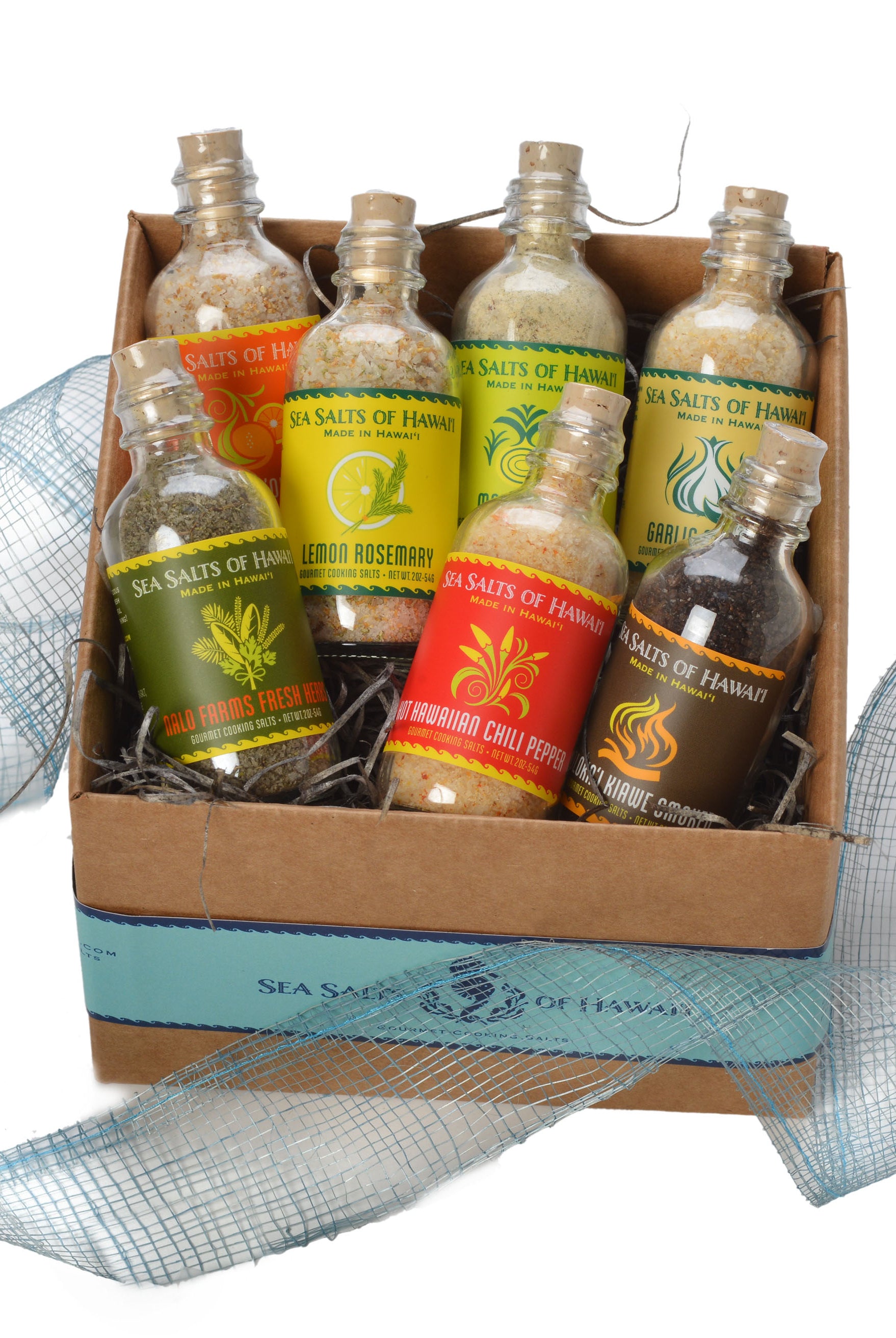 Complete Flavored Hawaiian Sea Salt Sampler Set