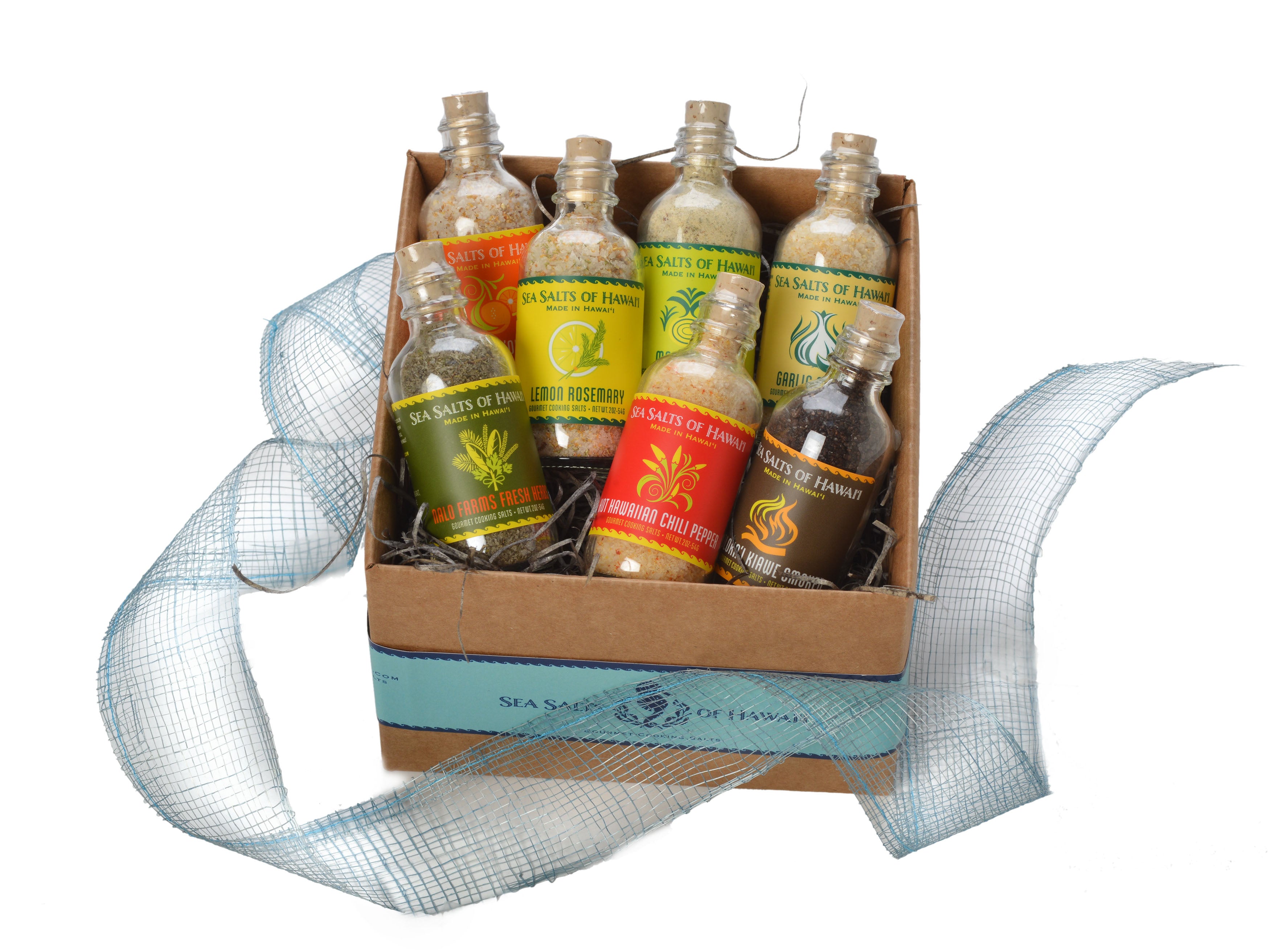 Complete Flavored Hawaiian Sea Salt Sampler Set