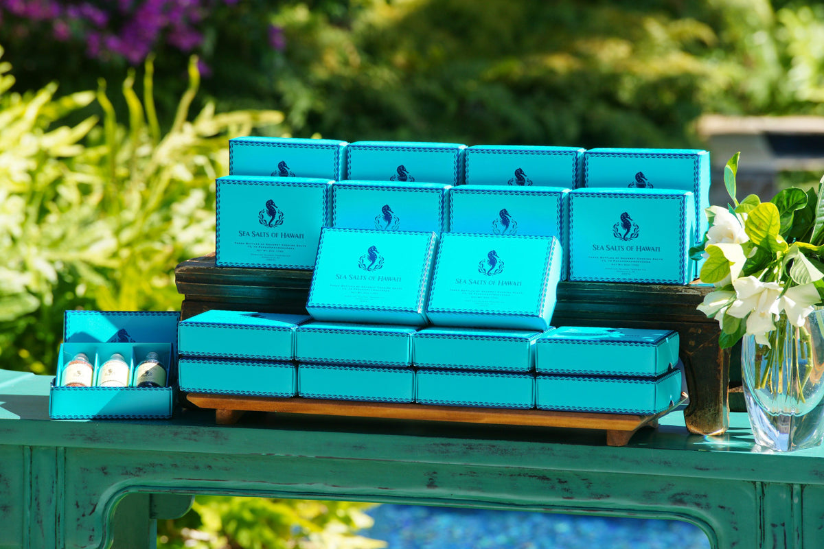 Hawaiian Sea Salt Gift Table