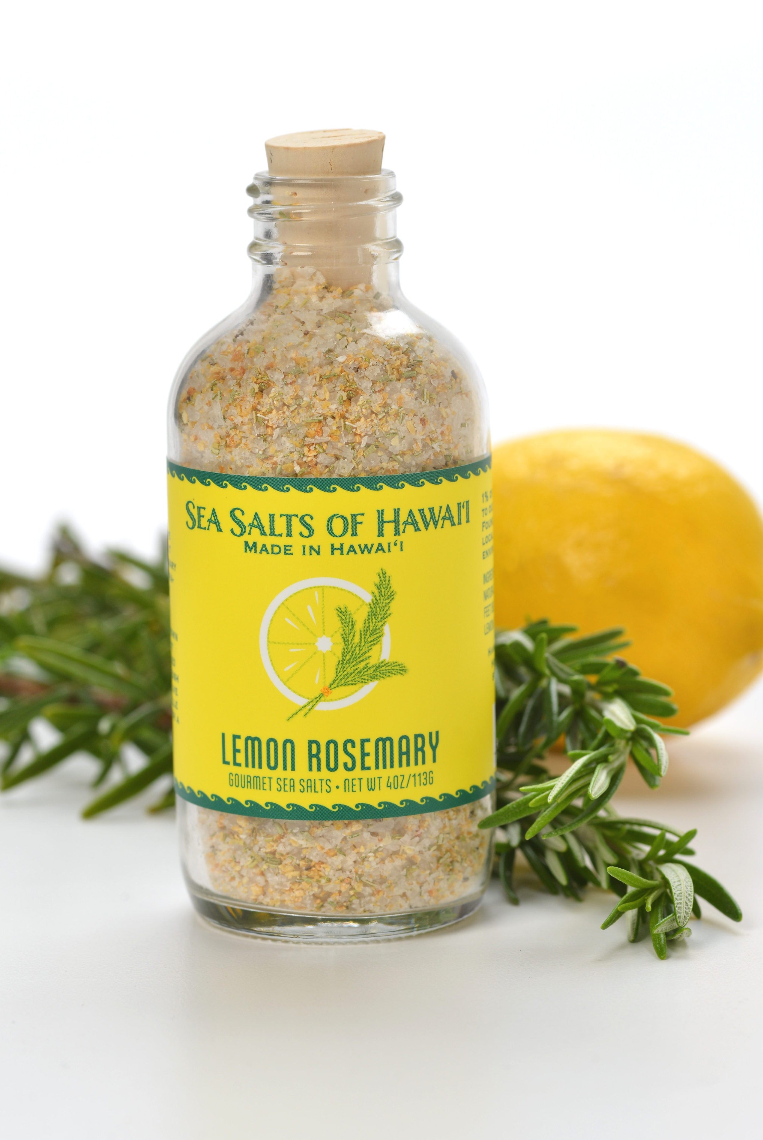 Lemon Rosemary Hawaiian Sea Salt