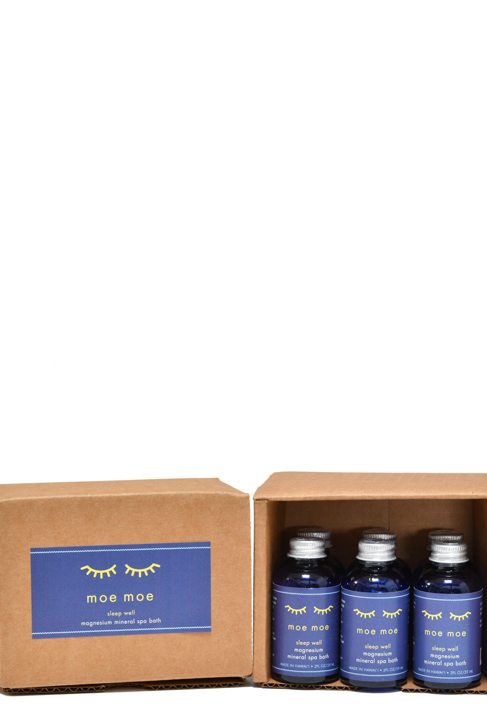 Moe moe magnesium bath gift set