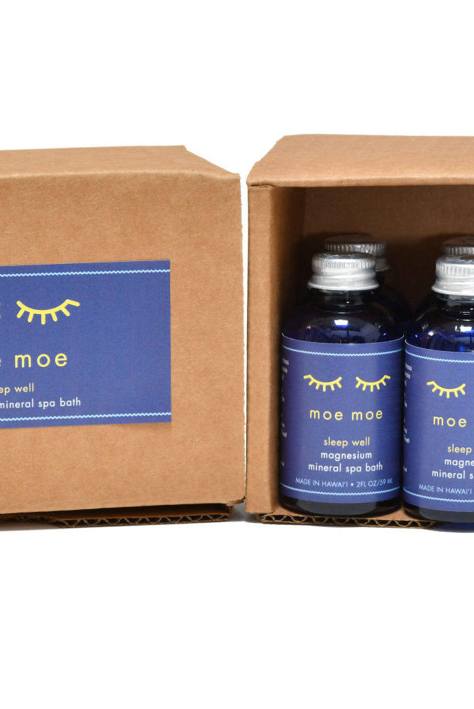 Moe moe magnesium bath gift set