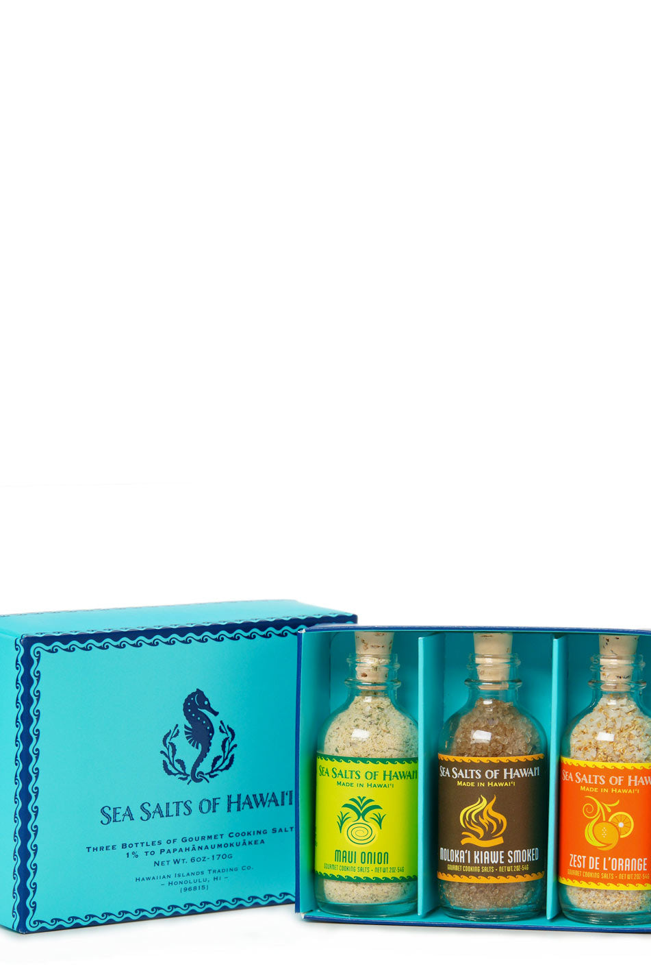 Flavored Hawaiian Sea Salt Gift Box