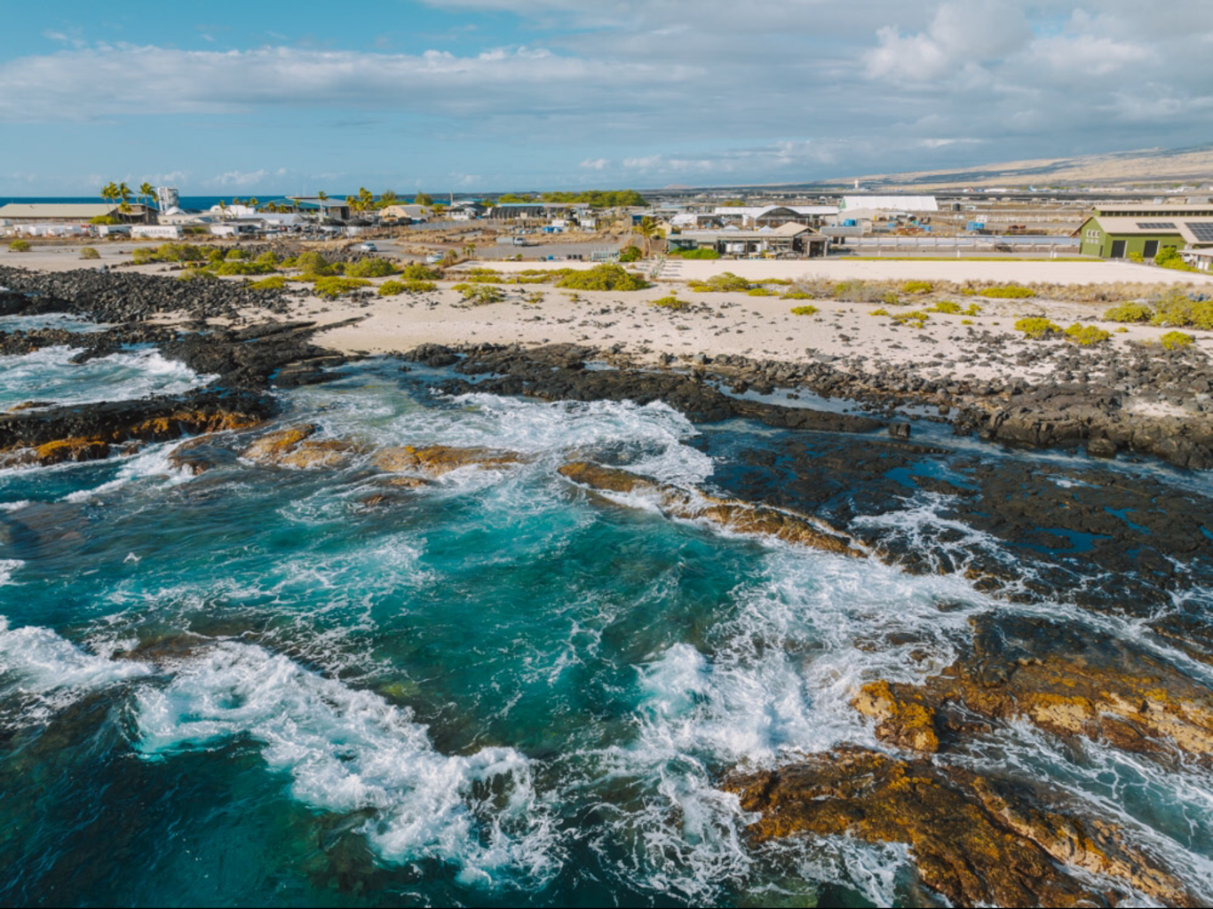 The Coastline off our Kona Salt Farm