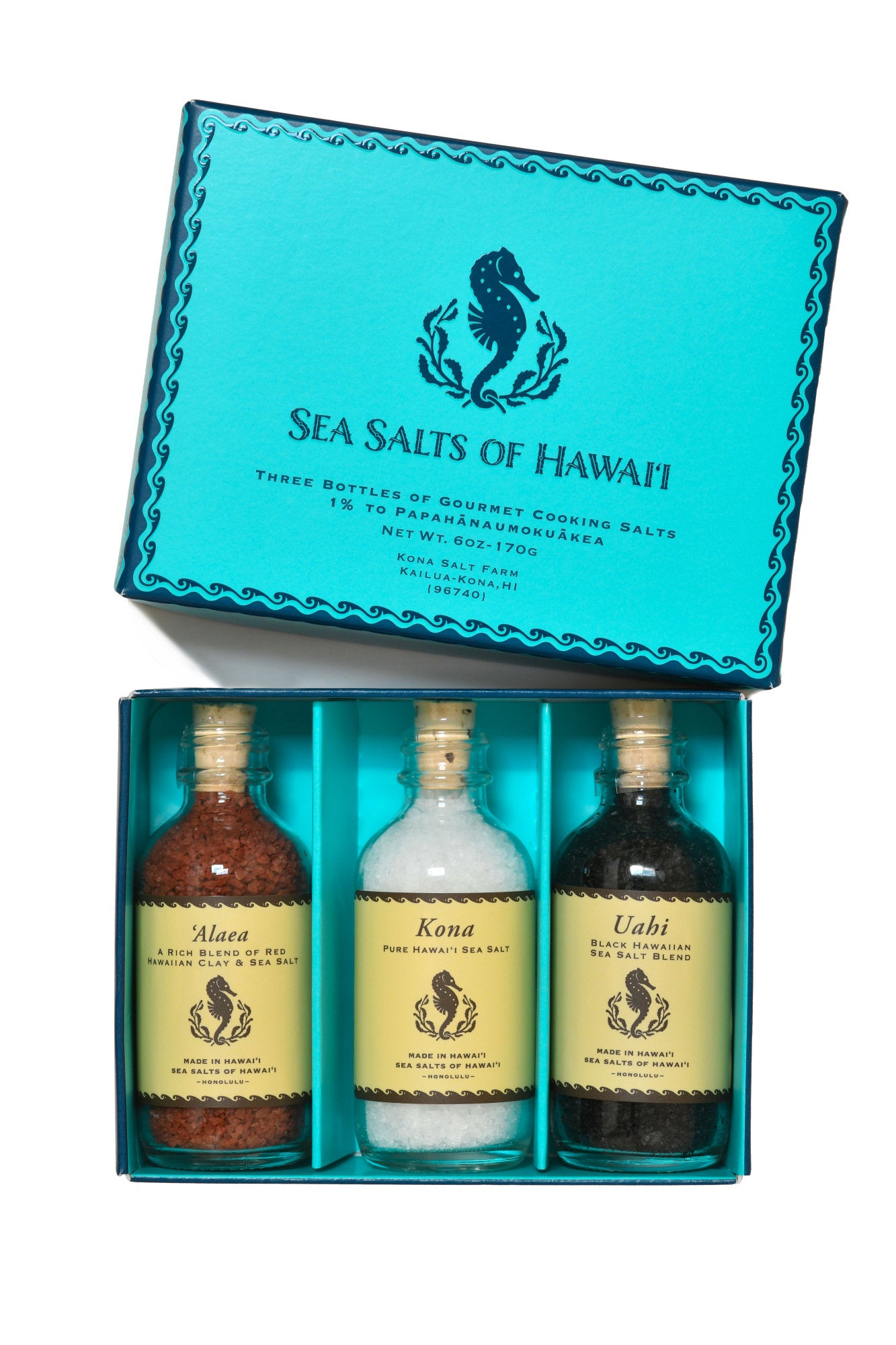 Classic Hawaiian Sea Salt Sampler Box