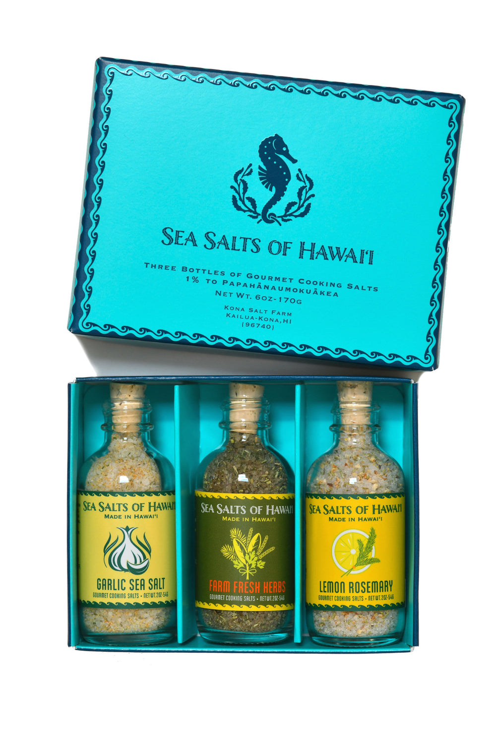 Hawaiian salt gift selection