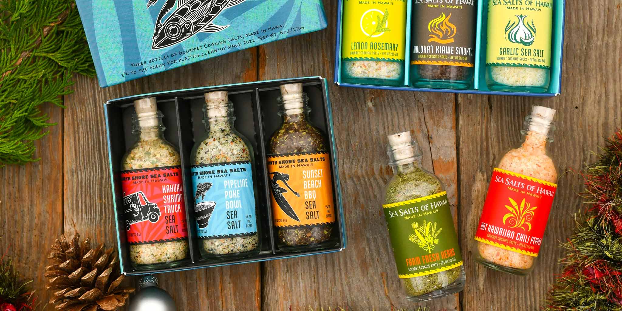 Holiday Sea Salt Gift Sets