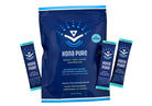 Kona Pure electrolyte powder package with three individual packets on a white background