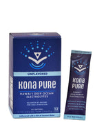 Kona Pure Deep Ocean Electrolyte Stick Pack Unflavored 12 Pack Box