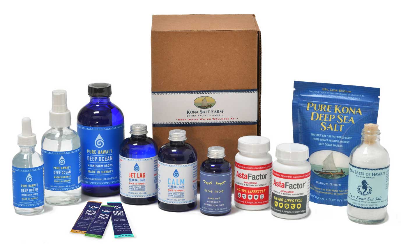 Kona Salt Farm Wellness Items 