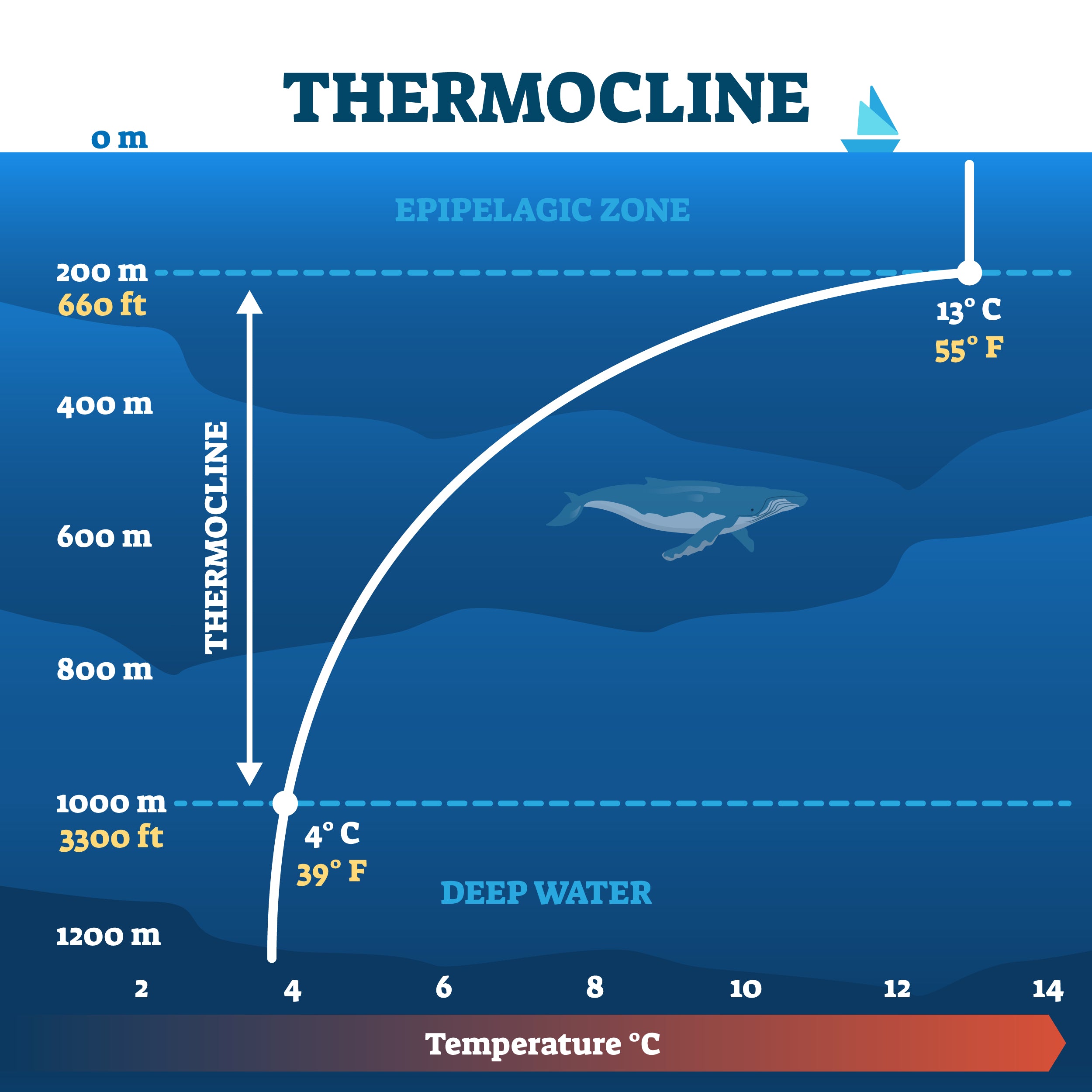 Thermocline Deep Ocean Chart