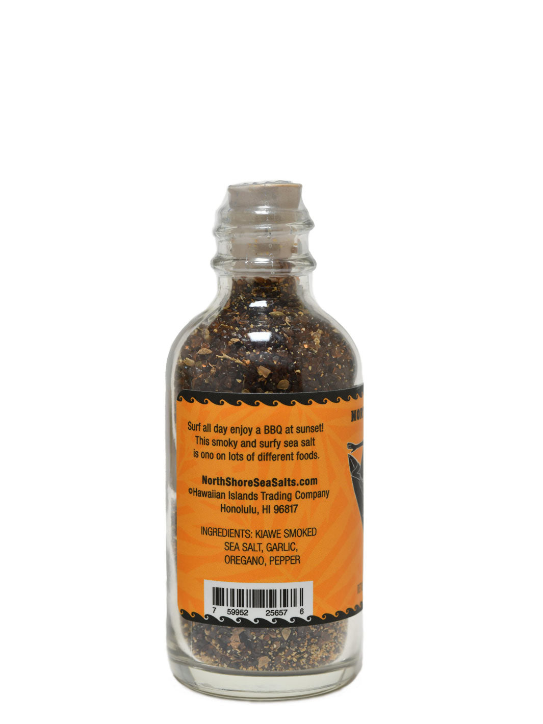 Sunset Beach BBQ Hawaiian Salt Glass Bottle 2oz Ingredients