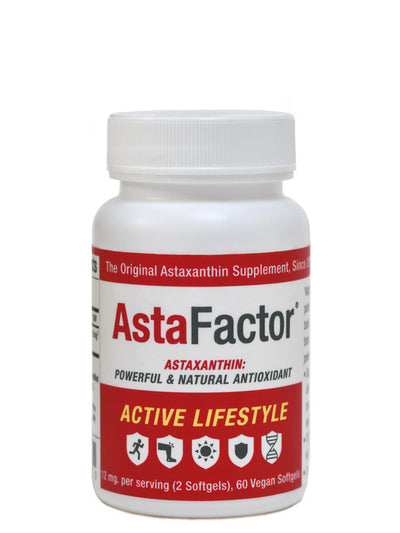 AstaFactor Astaxanthan Antioxidant Supplement