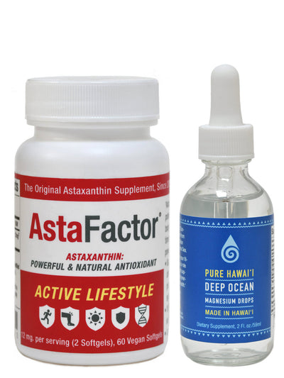 AstaFactor Active Lifestyle Mineral Drop Bundle