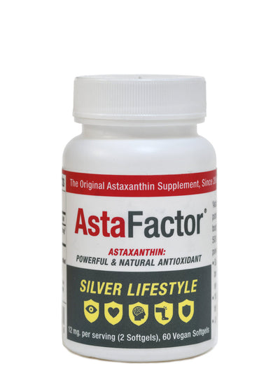 AstaFactoSilver Lifestyle Astaxanthin Supplement