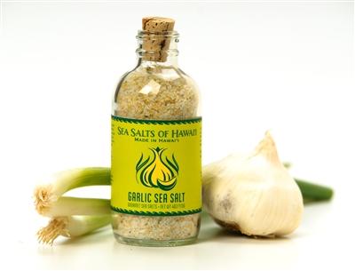Hawaiian Sea Salt with Roasted Garlic and Green Onion