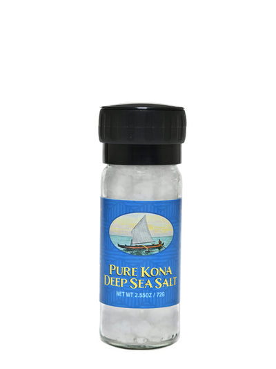 Pure Deep Ocean Hawaiian Kona Sea Salt Grinder