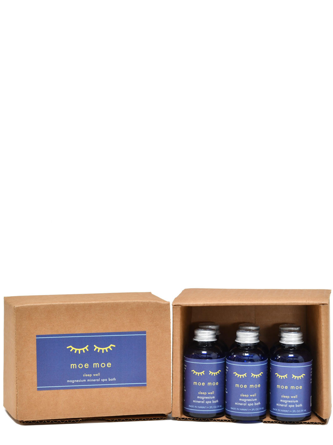 Moe moe magnesium bath gift set