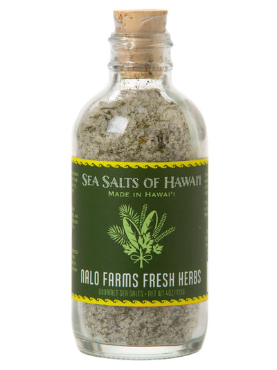 Pure Hawaiian Sea Salt with Fresh Herbs