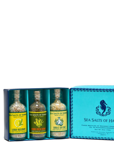 Herb Flavored Sea Salt Sampler Set